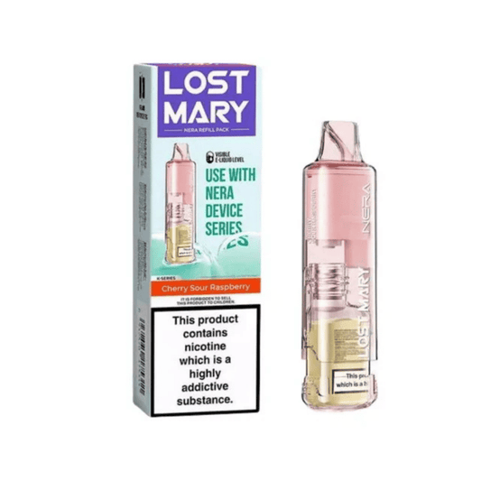 Lost Mary Nera 15K Pureview Prefilled Pod Cherry Sour Raspberry