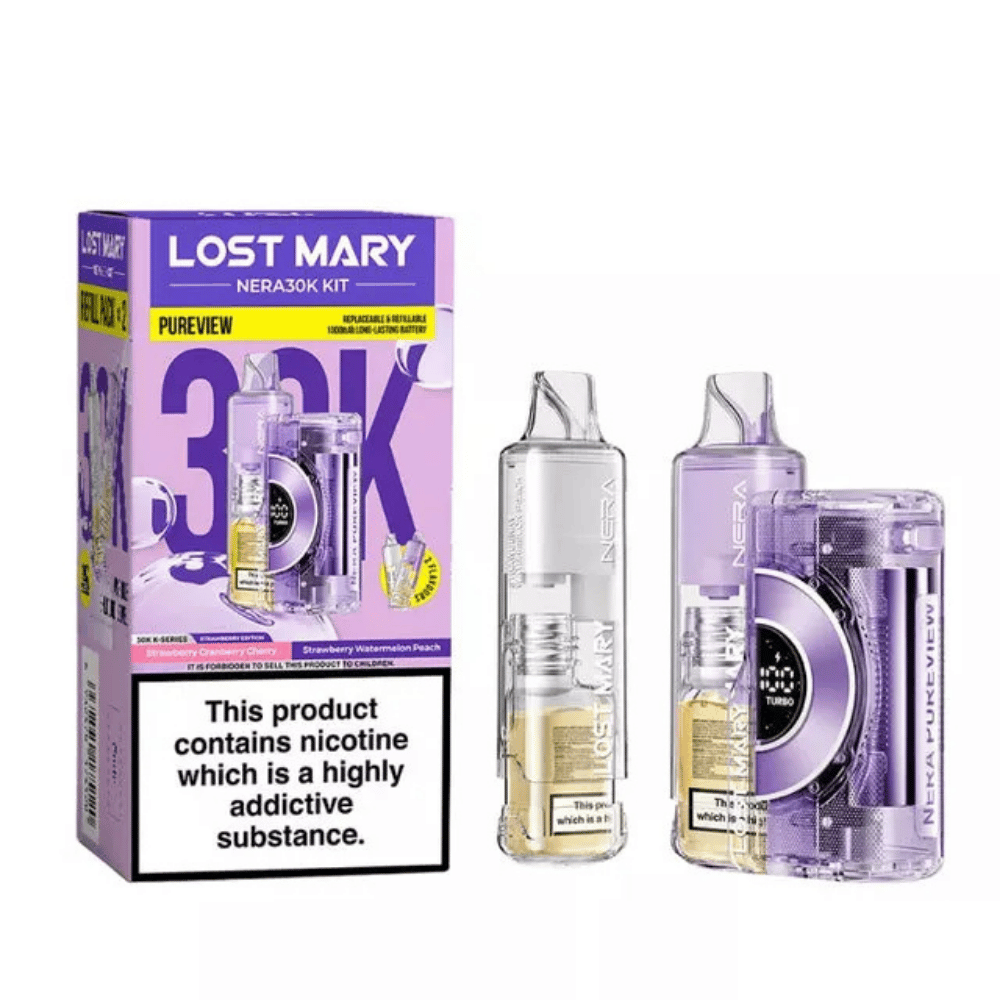 Lost Mary Nera 30K Pureview Prefilled Pod Kit Strawberry Edition