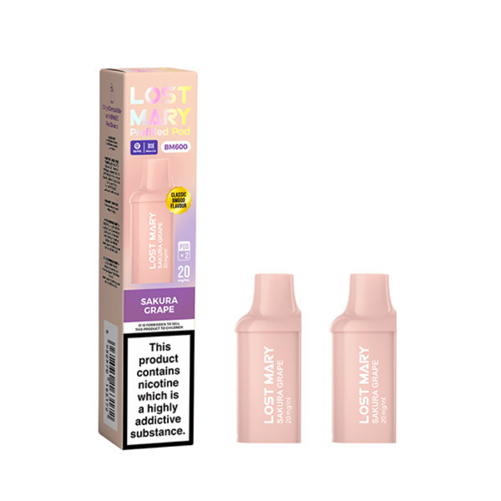 Lost Mary BM600 Prefilled Pods Sakura Grape