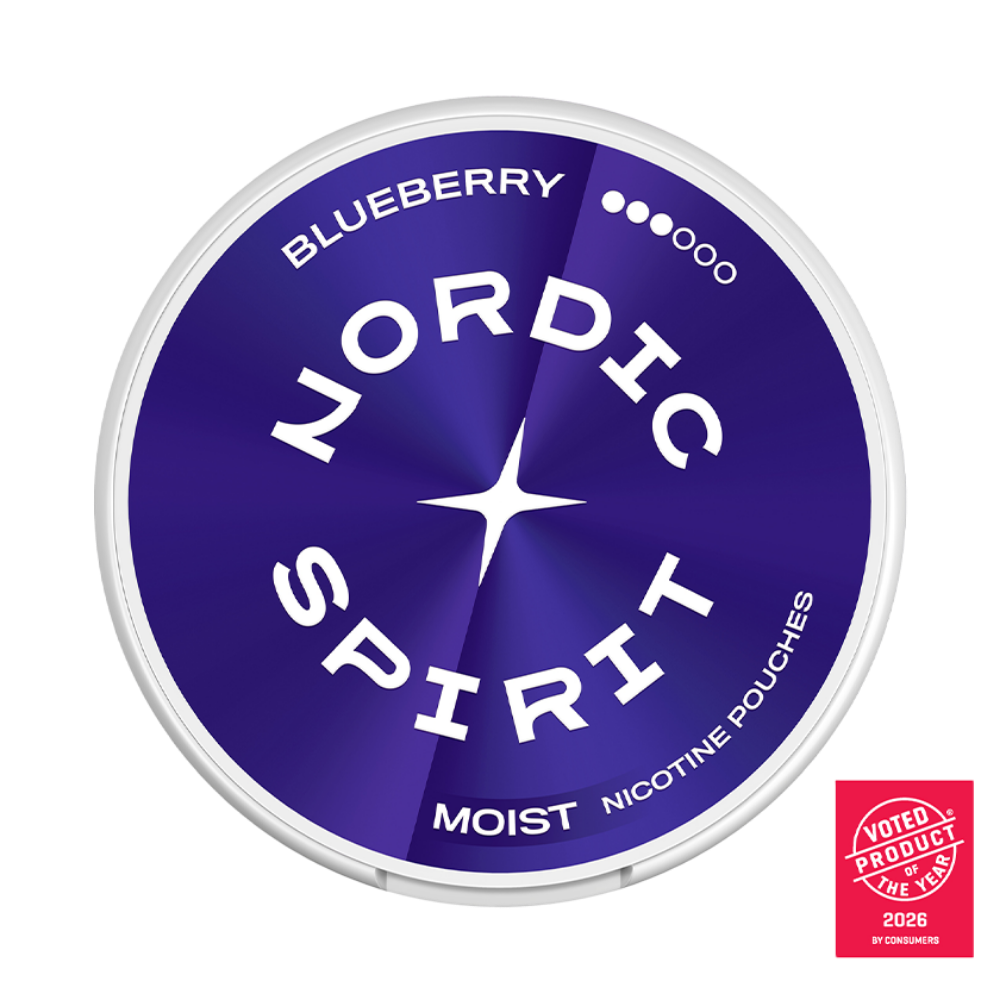 Nordic Spirit Blueberry 6mg Nicotine Pouches