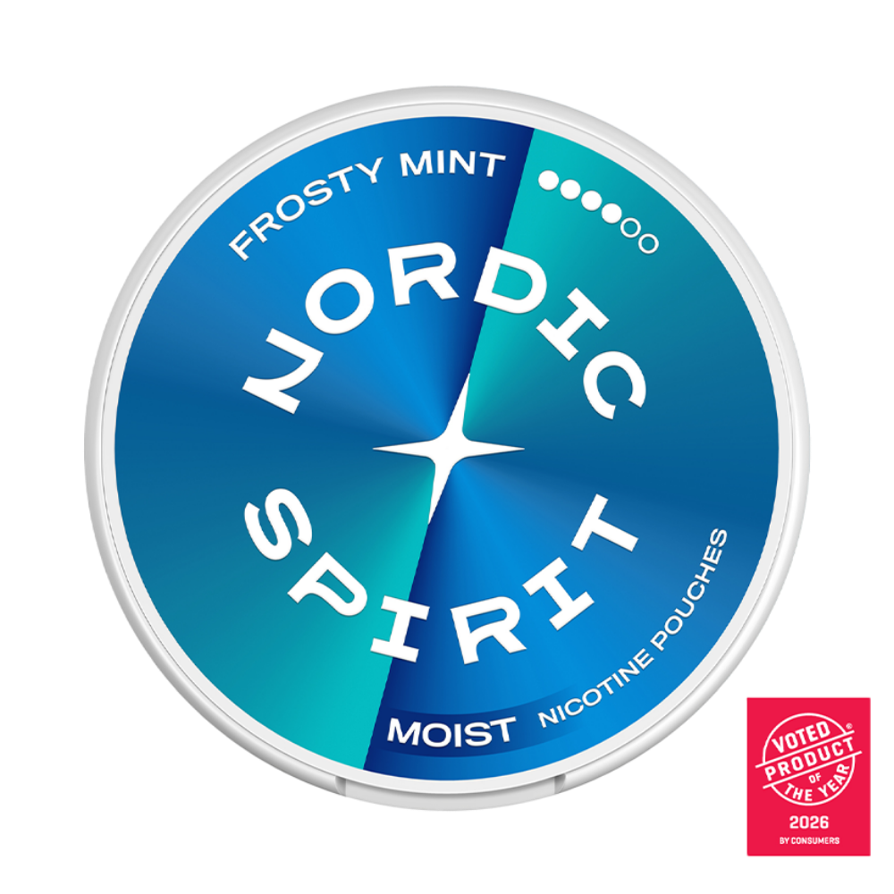 Nordic Spirit Frosty Mint 12mg Nicotine Pouches