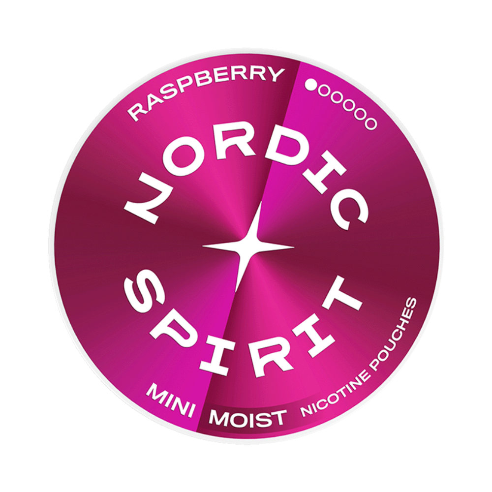 Nordic Spirit Mini Raspberry 4mg Nicotine Pouches
