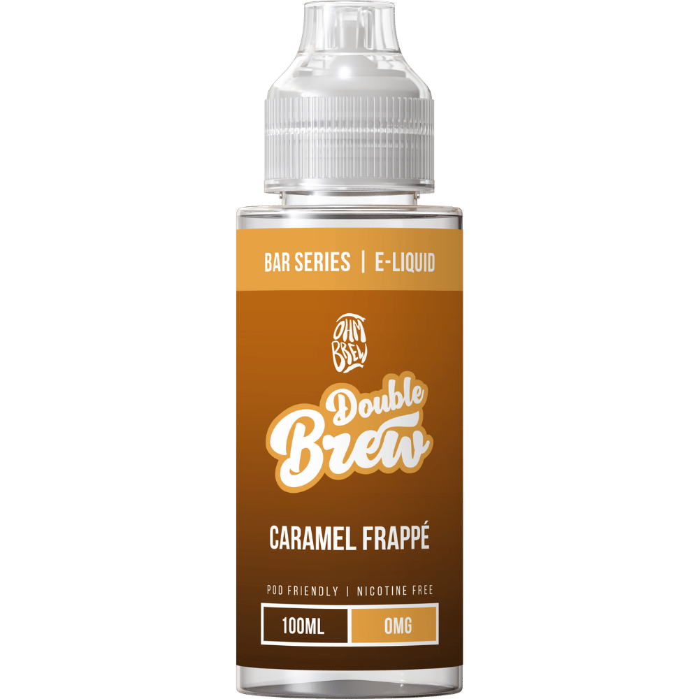 Ohm Brew Double Brew 100ml Shortfill E-Liquid Caramel Frappe