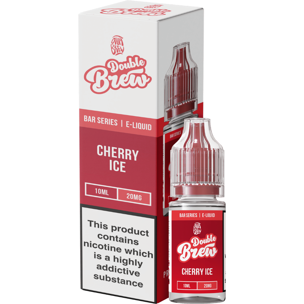 Ohm Brew Double Brew Nic Salt E-Liquid Cherry Ice
