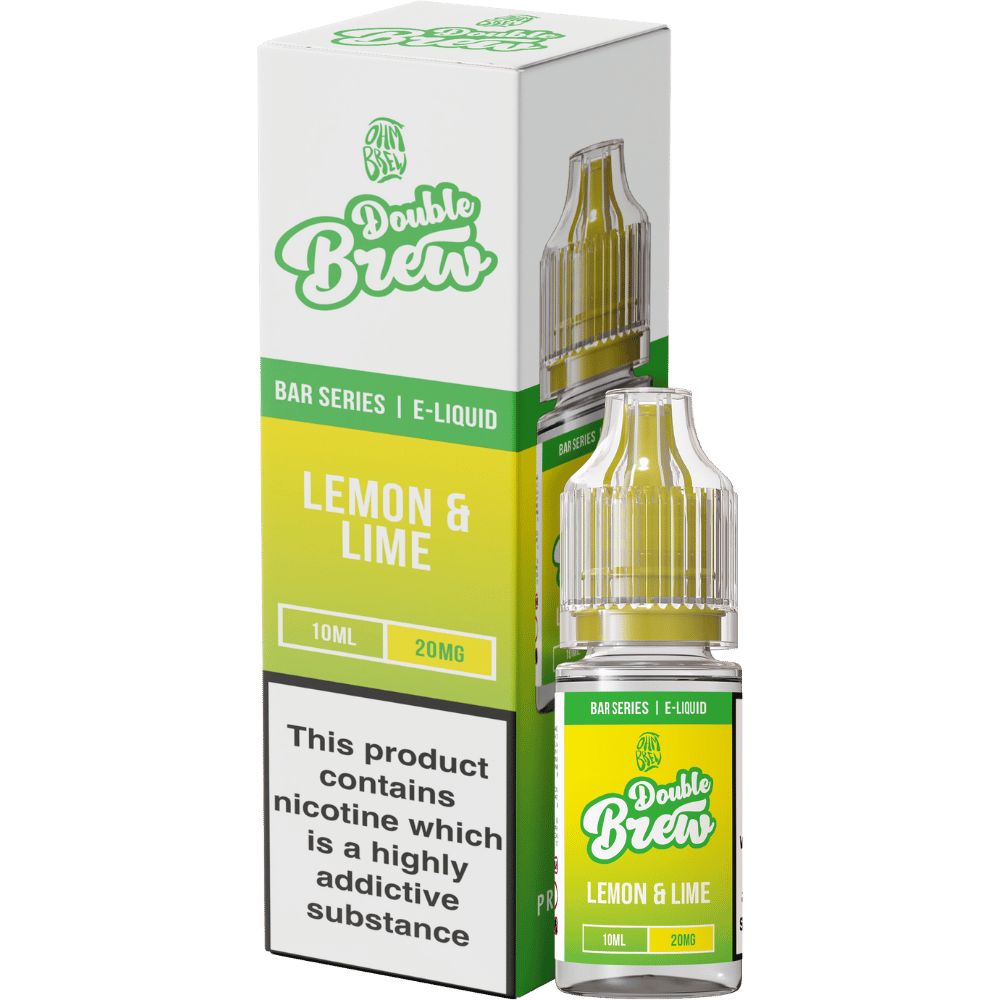 Ohm Brew Double Brew Nic Salt E-Liquid Lemon & Lime