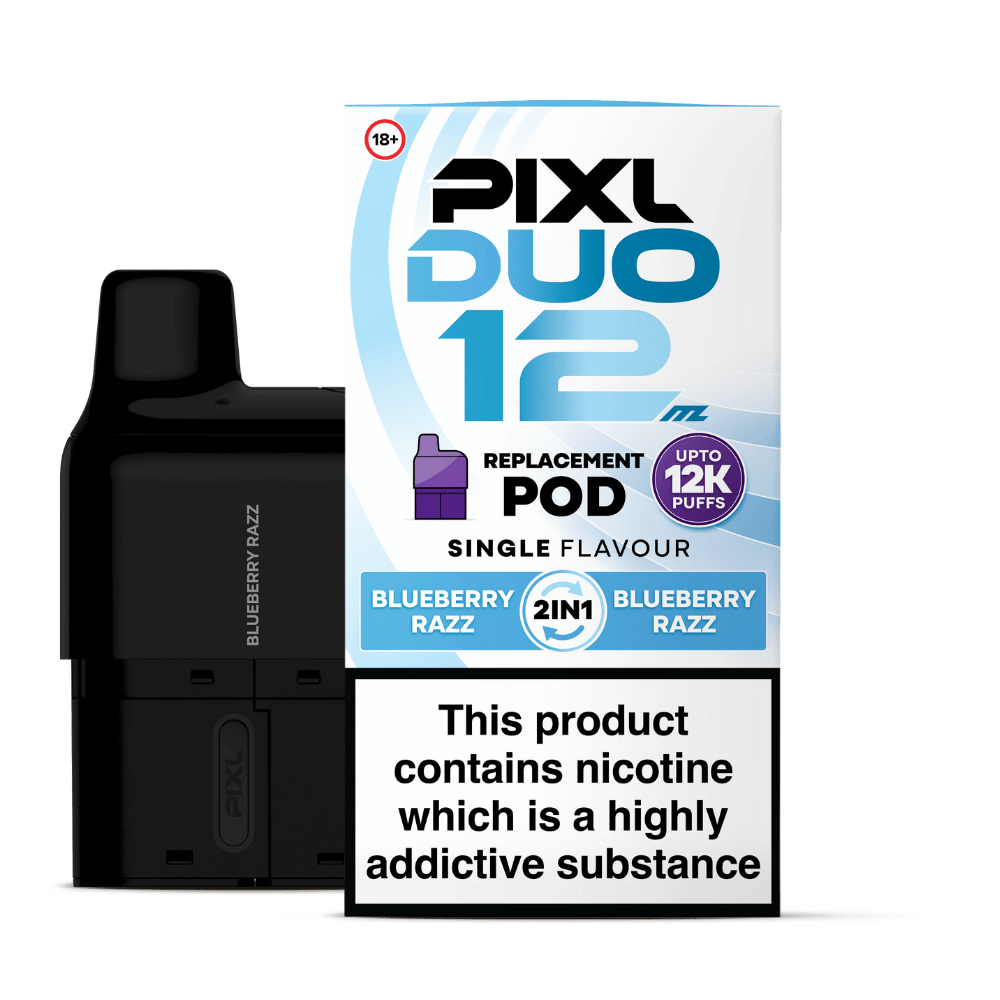 PIXL Duo 12 Prefilled Pod Blueberry Razz