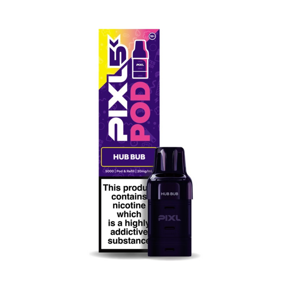 Pixl 5K Prefilled Pods Hub Bub