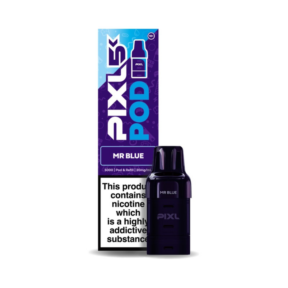 Pixl 5K Prefilled Pods Mr Blue