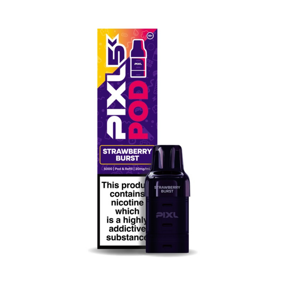 Pixl 5K Prefilled Pods Strawberry Burst