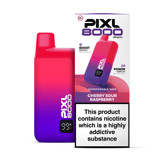 Pixl 8000 Prefilled Pod Kit Cherry Sour Raspberry
