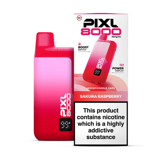Pixl 8000 Prefilled Pod Kit Sakura Raspberry