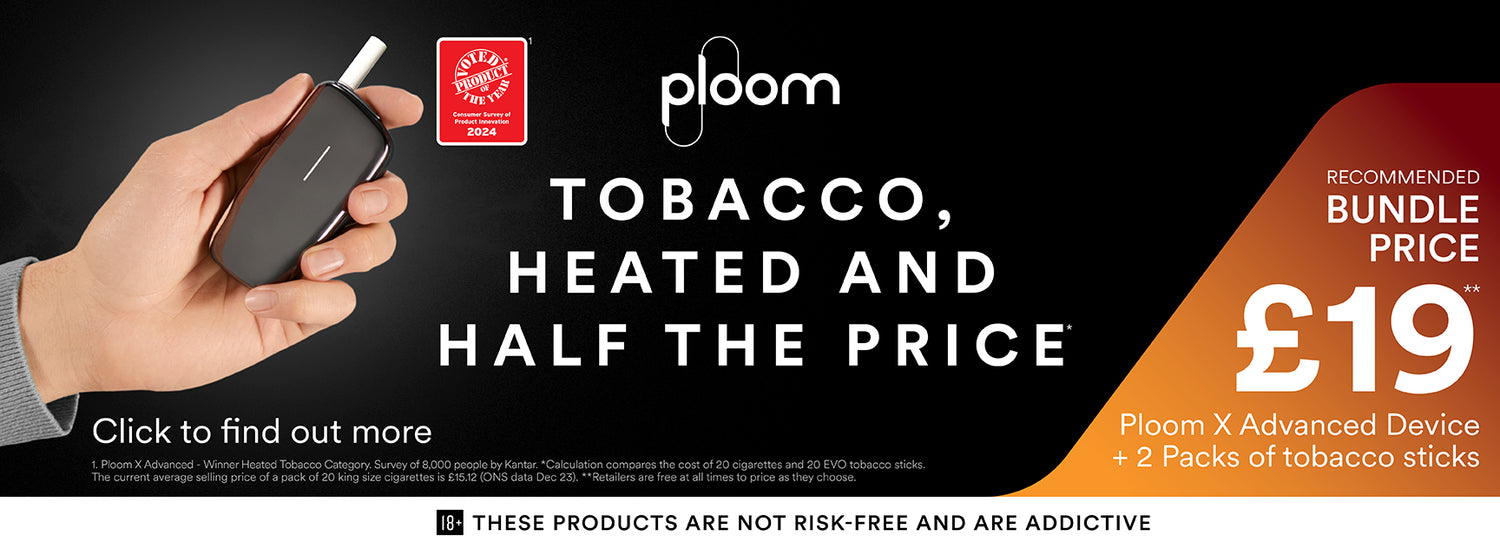 Ploom Heated Tobacco Bundle for £19