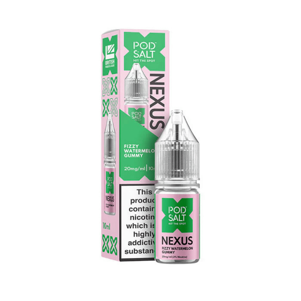 Pod Salt Nexus Fizzy Watermelon Gummy Nic Salt E-Liquid