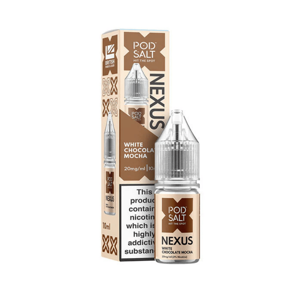 Pod Salt Nexus White Chocolate Mocha Nic Salt E-Liquid