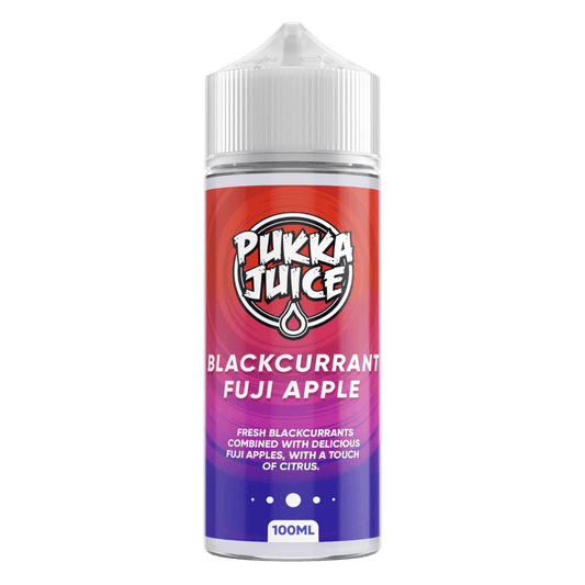 Pukka Juice 100ml E-liquid Shortfill Blackcurrant Fuji Apple