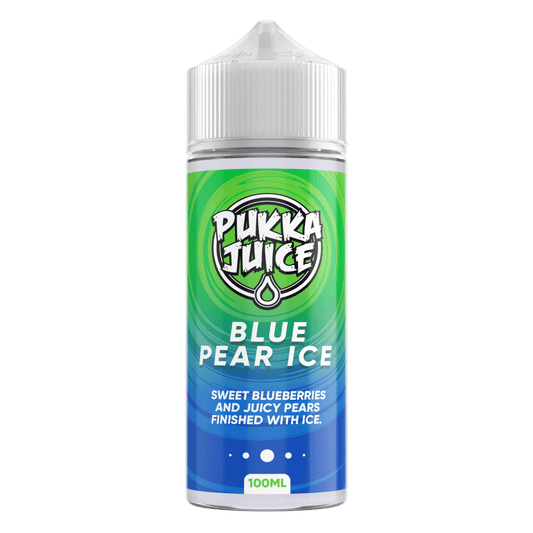 Pukka Juice 100ml E-liquid Shortfill Blue Pear Ice