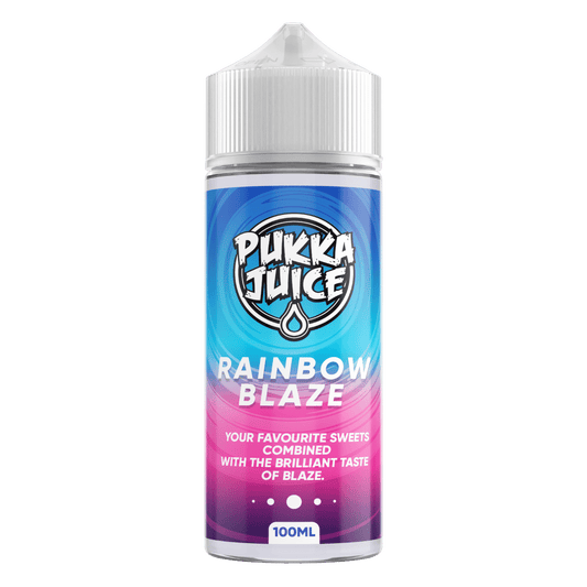 Pukka Juice 100ml E-liquid Shortfill Rainbow Blaze