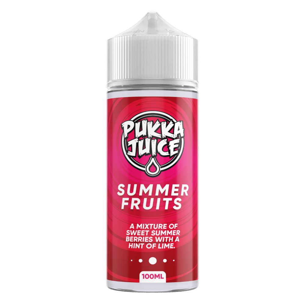 Pukka Juice 100ml E-liquid Shortfill Summer Fruits