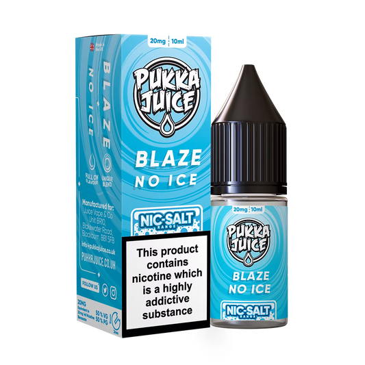 Pukka Juice Nic Salt E-Liquid Blaze No Ice