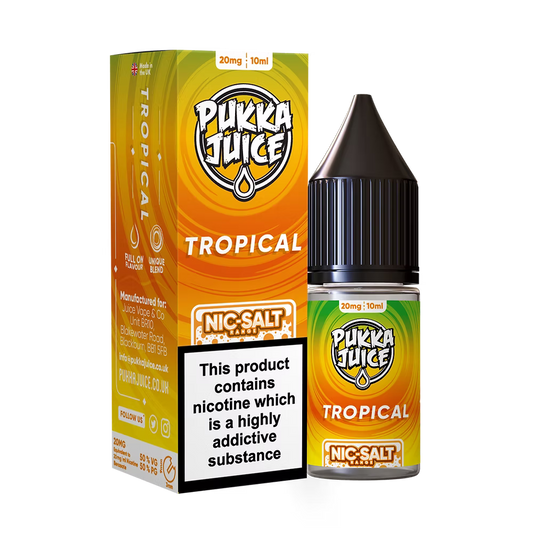 Pukka Juice Nic Salt E-Liquid Tropical