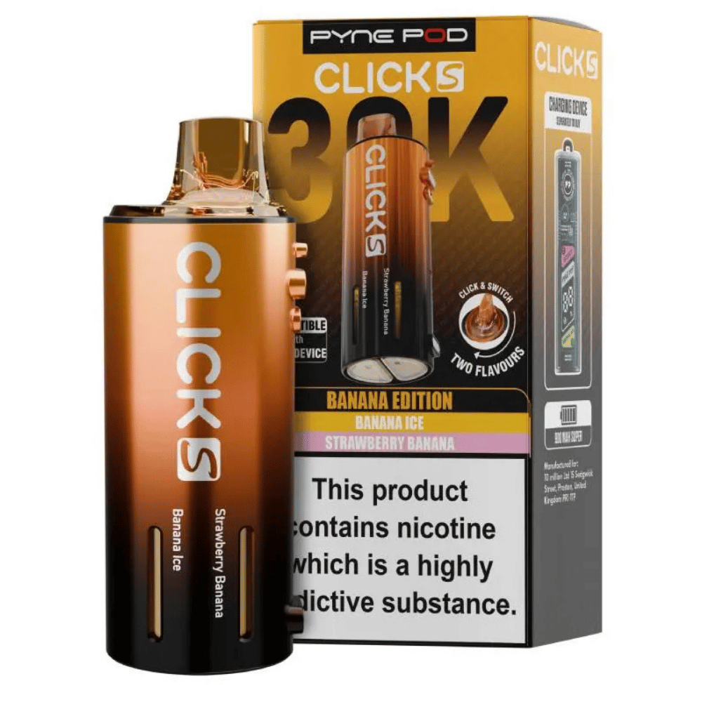 Pyne Pod Click S 30K Refill Pack Banana Edition