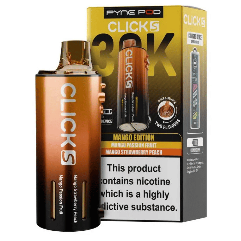 Pyne Pod Click S 30K Refill Pack Mango Edition