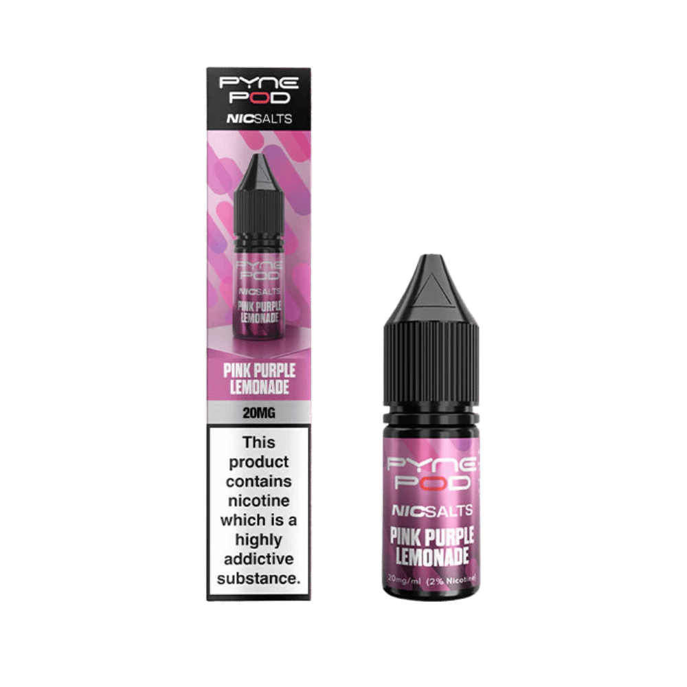 Pyne Pod Nic Salt Pink Purple Lemonade E-Liquid