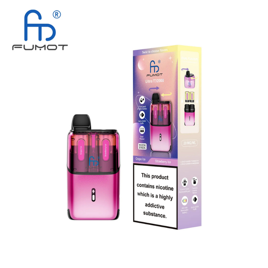 RandM Fumot T32000 Ultra Prefilled Pod Kit Grape Ice / Strawberry Ice
