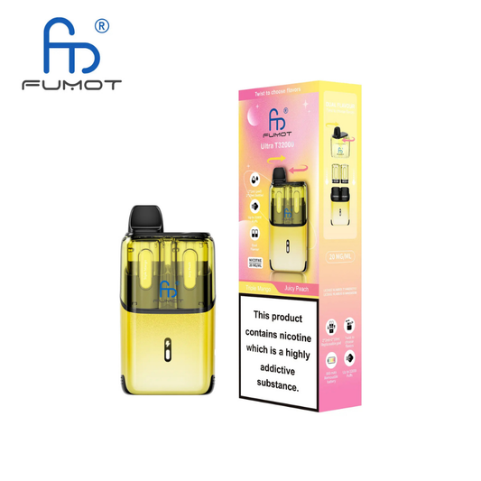 RandM Fumot T32000 Ultra Prefilled Pod Kit Triple Mango / Juicy Peach