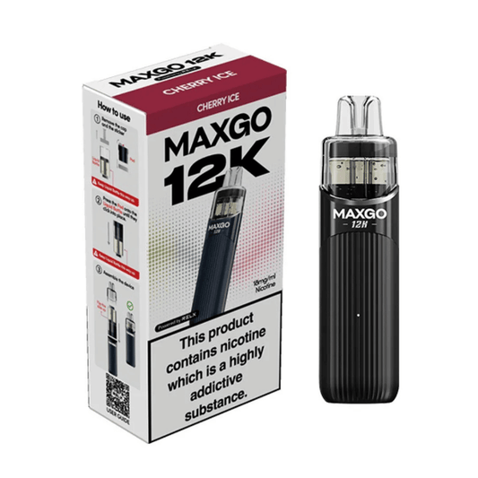 Relx Maxgo 12k Prefilled Pod Kit Cherry Ice