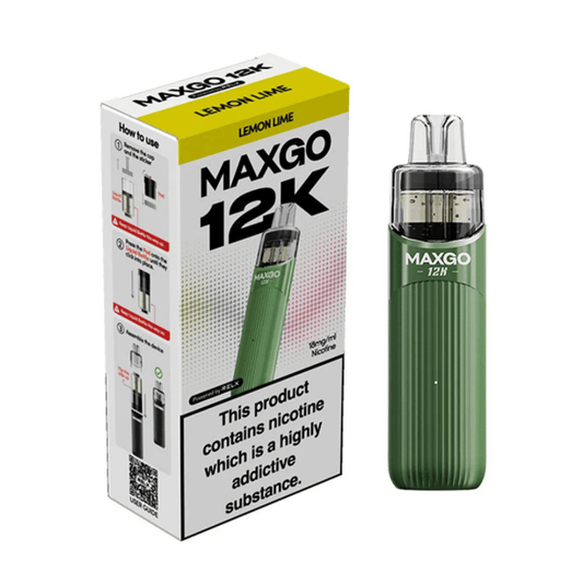 Relx Maxgo 12k Prefilled Pod Kit Lemon Lime