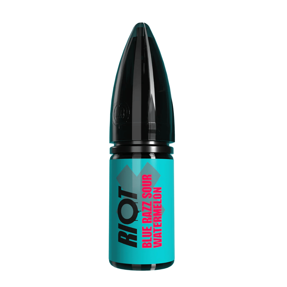 Riot X Nic Salt E-Liquid Blue Razz Sour Watermelon