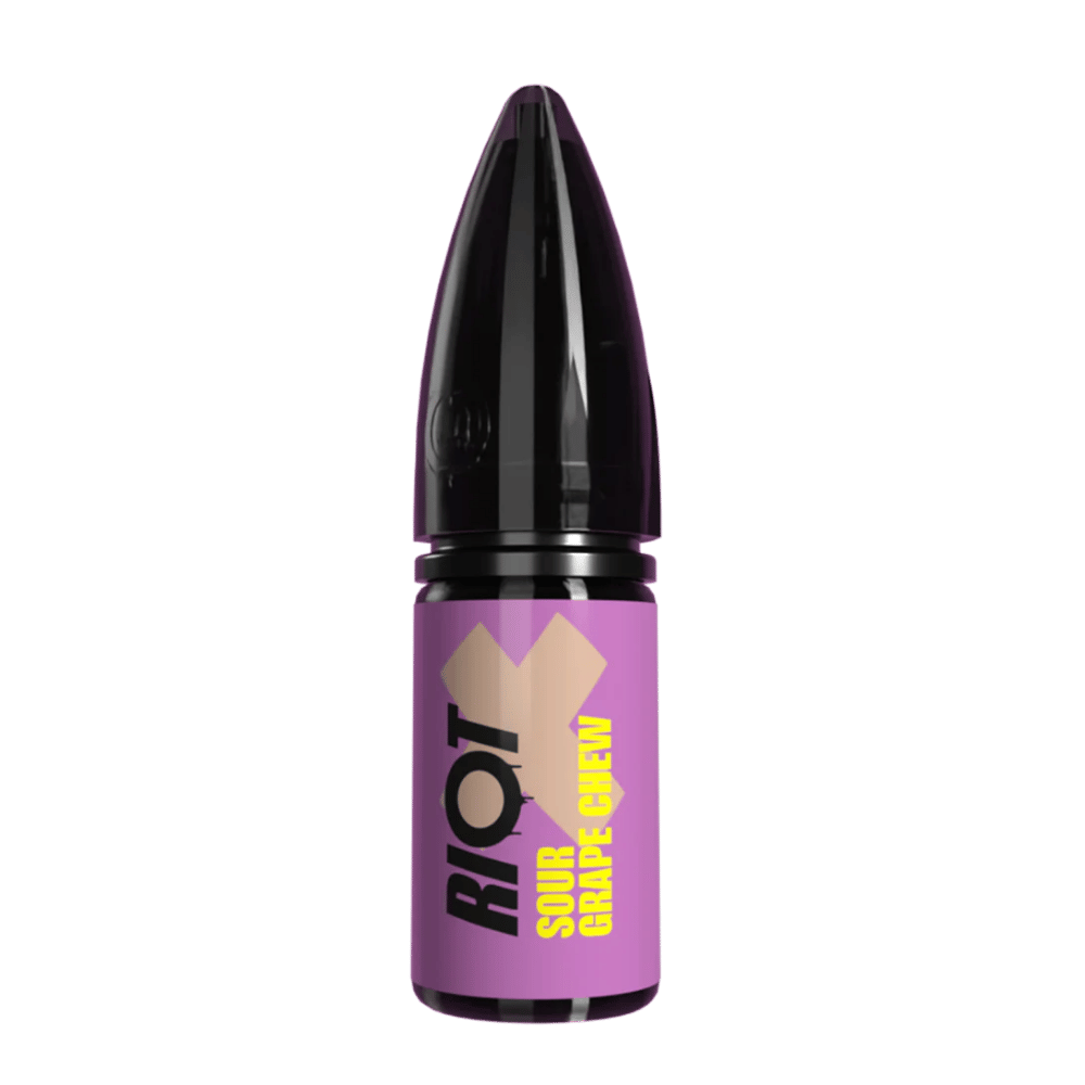 Riot X Nic Salt E-Liquid Sour Grape Chew