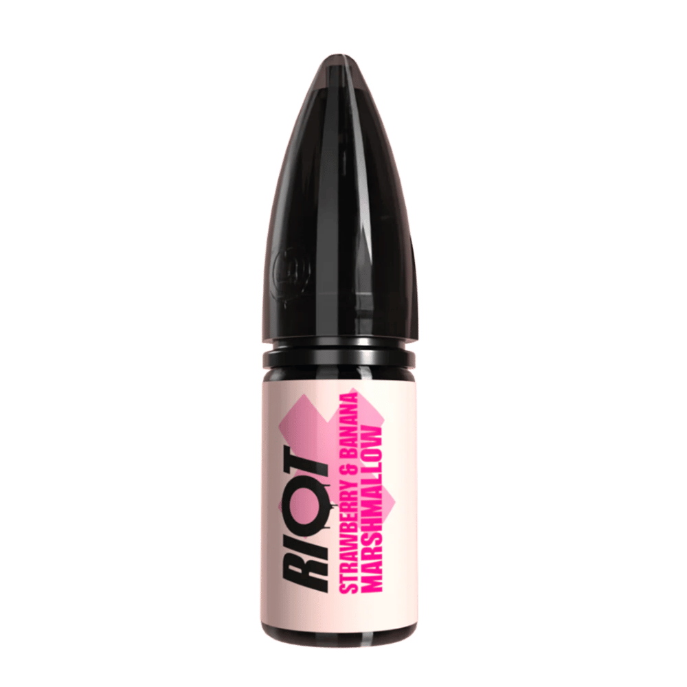Riot X Nic Salt E-Liquid Strawberry & Banana Marshmallow
