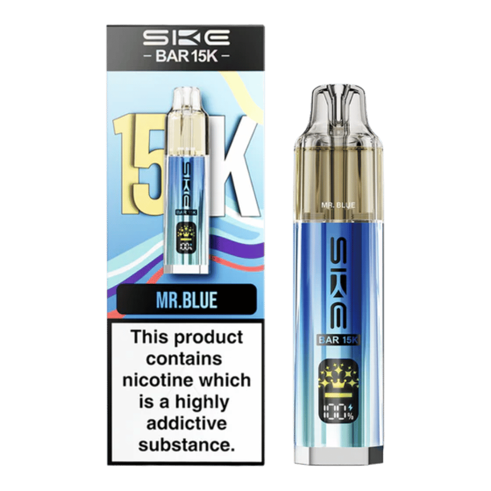 SKE Bar 15K Prefilled Pod Kit Mr Blue