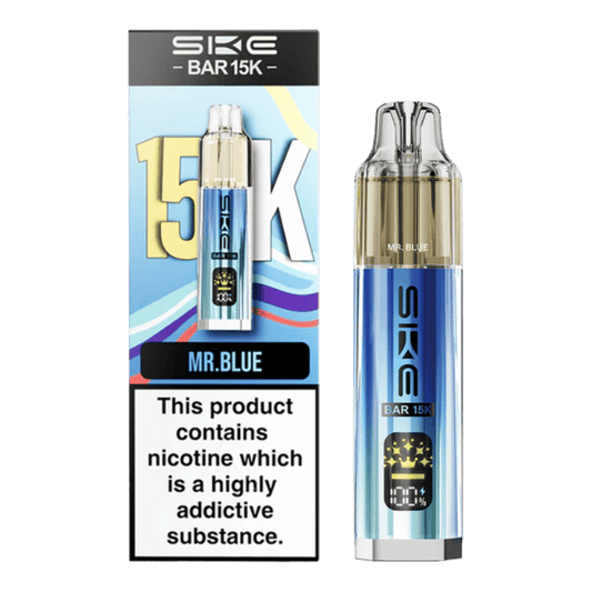 SKE Bar 15K Prefilled Pod Kit Mr Blue