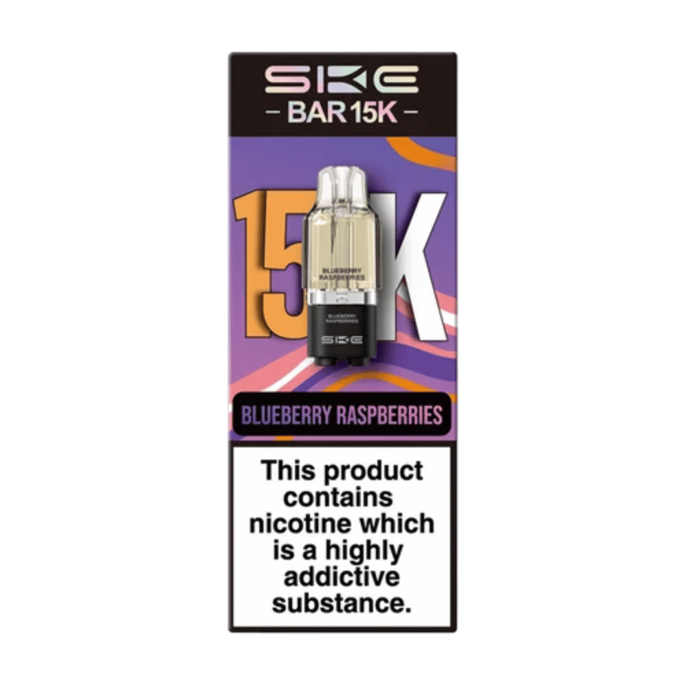 SKE Bar 15K Refill Pod Blueberry Raspberries