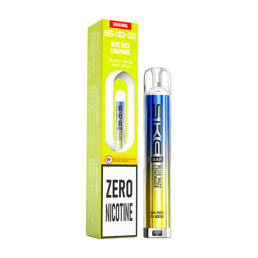 SKE Bar 600 Zero Nicotine Prefilled Pod Kit Blue Razz Lemonade