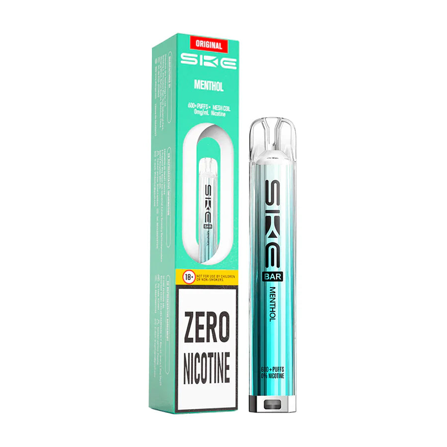 SKE Bar 600 Zero Nicotine Prefilled Pod Kit Menthol