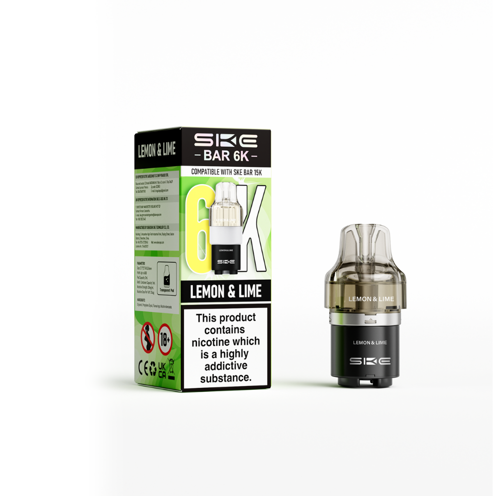 SKE Bar 6K Refill Pod Lemon Lime