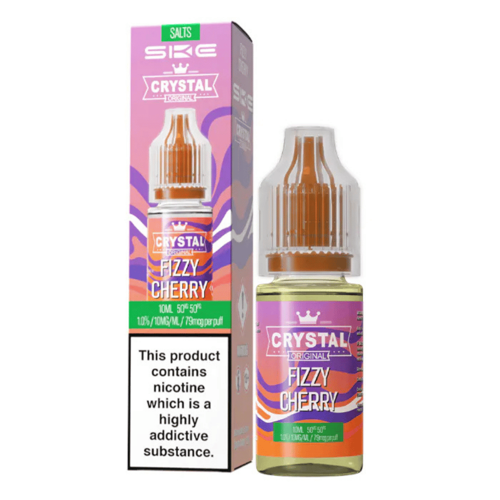 SKE Crystal Salts Fizzy Cherry E Liquid 10ml