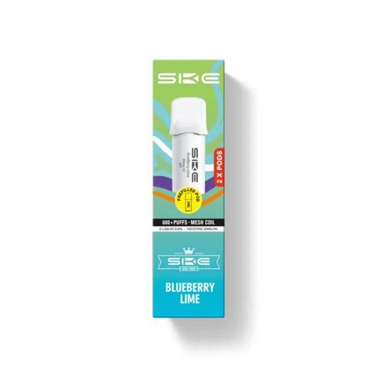 SKE Crystal Pro 600 Blueberry Lime Prefilled Pod