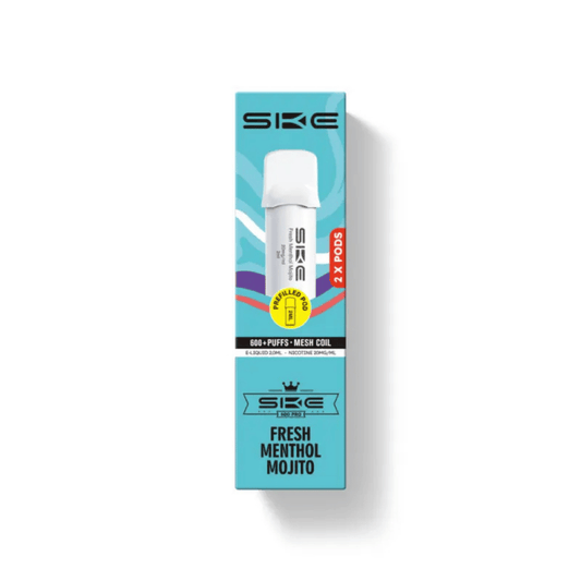 SKE Crystal Pro 600 Fresh Menthol Mojito Prefilled Pod