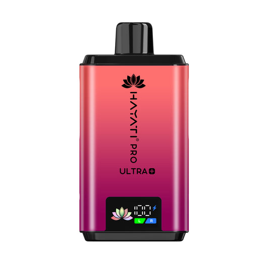 Hayati Pro Ultra Plus 25k Puffs Vape Kit Strawberry Guava and Dragon Berries