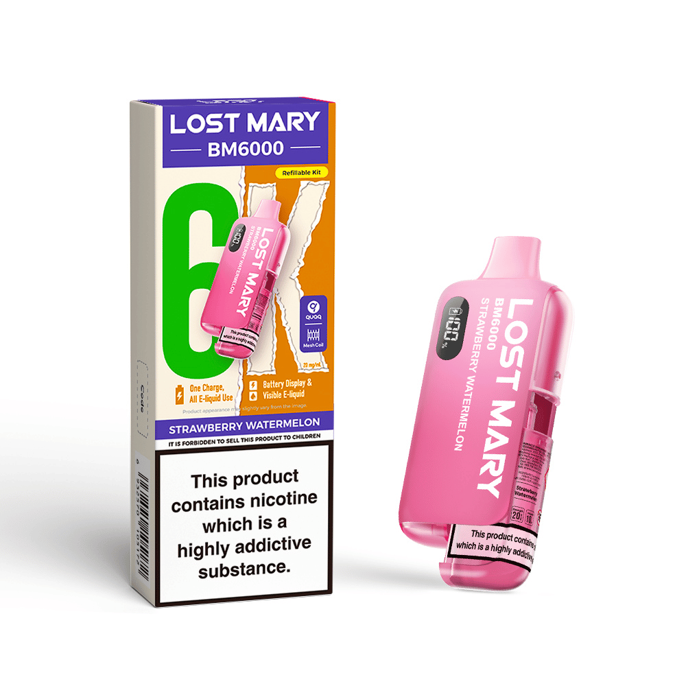 Lost Mary BM6000 Prefilled Pod Kit Strawberry Watermelon