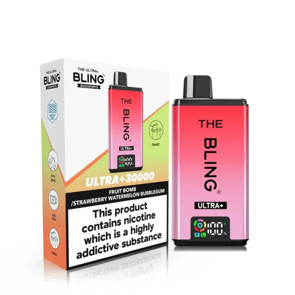 The Bling Ultra plus 30K Vape Kit Fruit Bomb
