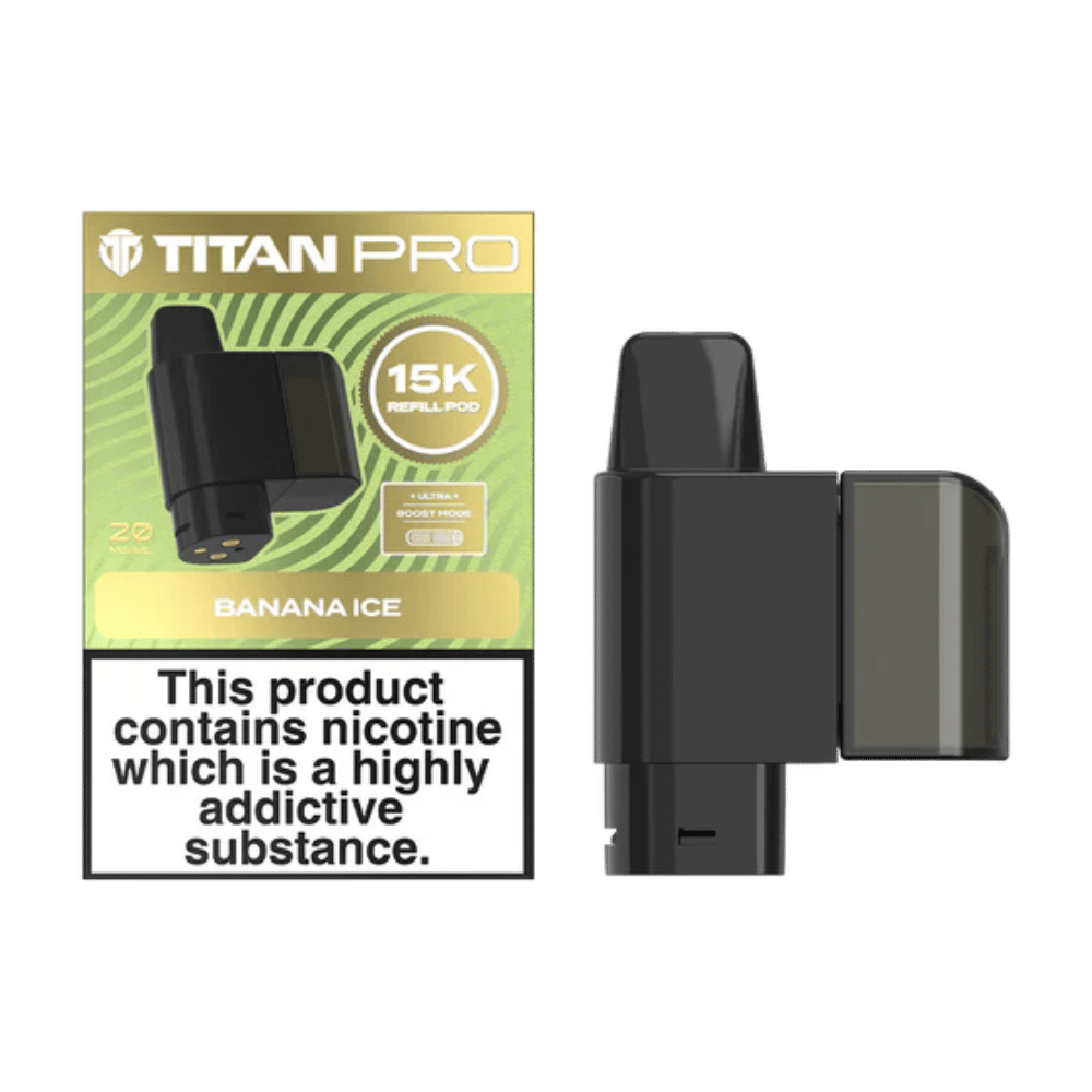 Titan Pro 15K Prefilled Pod Banana Ice
