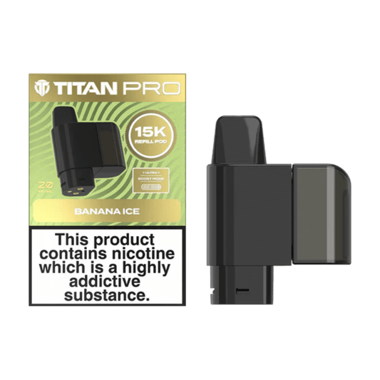 Titan Pro 15K Prefilled Pod Banana Ice