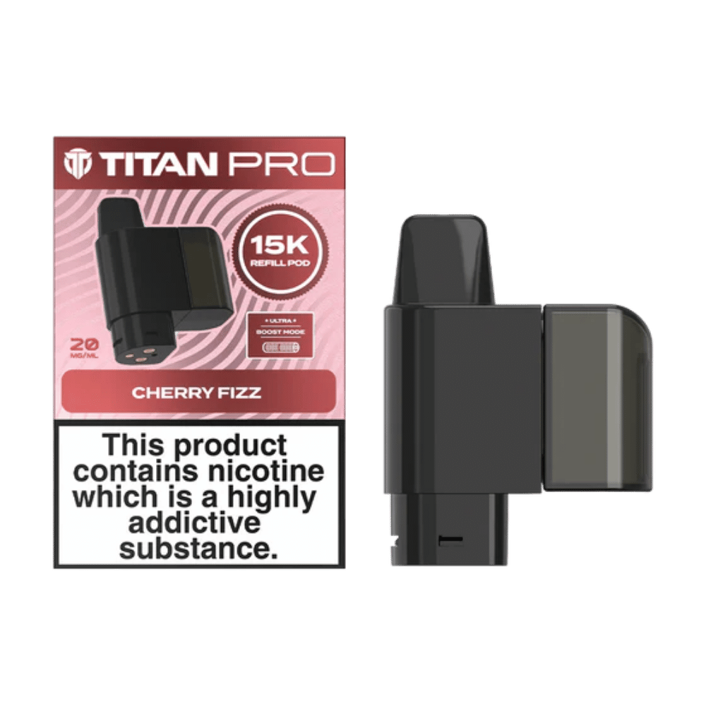 Titan Pro 15K Prefilled Pod
Cherry Fizz