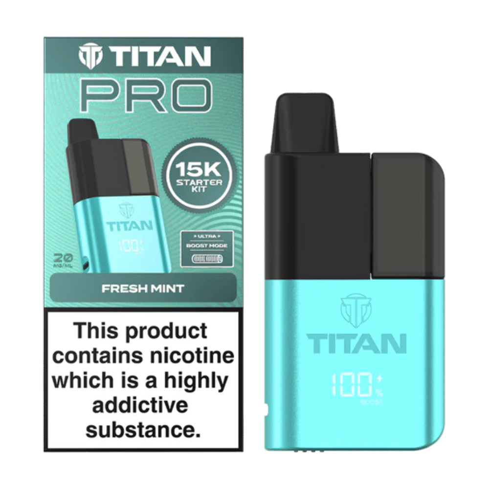 Titan Pro 15K Prefilled Pod Kit Fresh Mint
